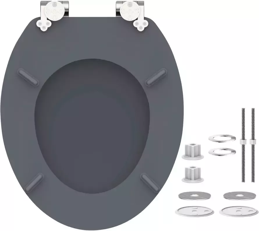 Schütte Toiletzitting Spirit met softclosemechanisme en mdf-kern