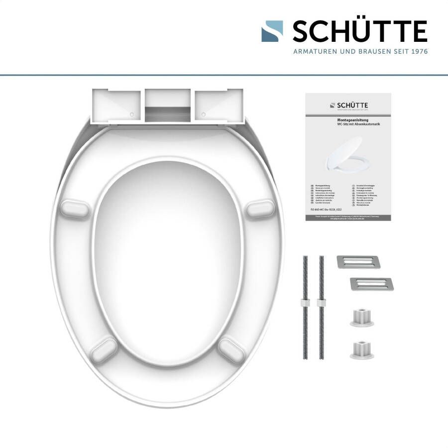 Schütte Toiletzitting Uni Duroplast soft-closemechanisme - Foto 3