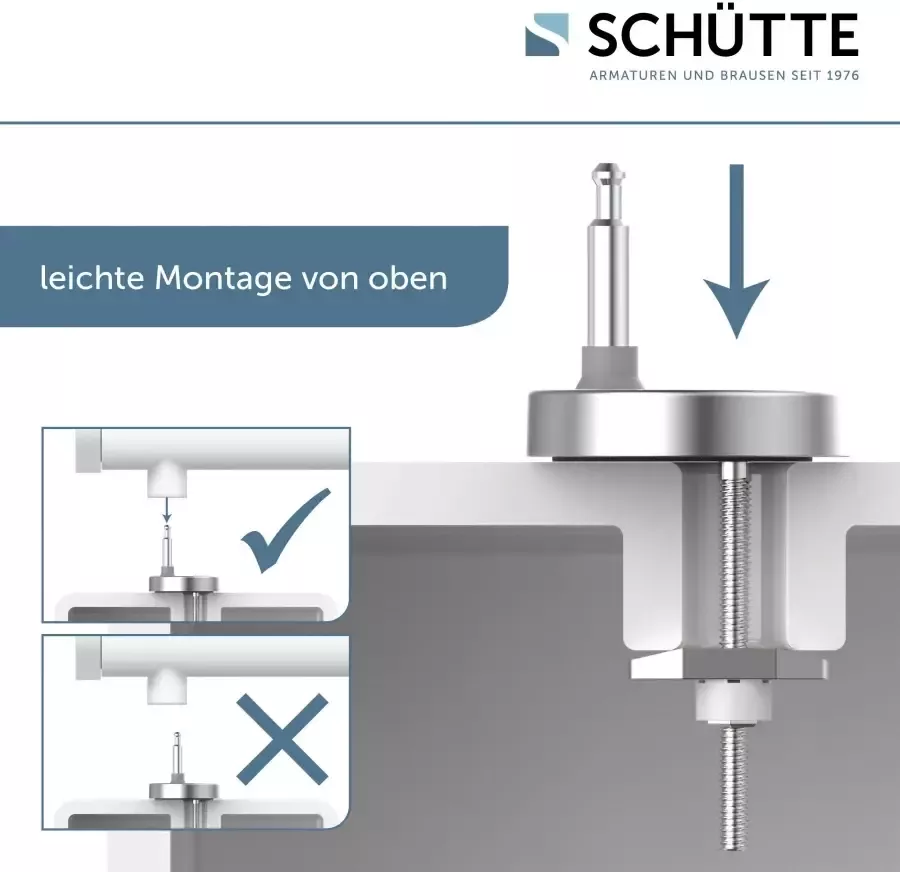 Schütte Toiletzitting Wood Heart Duroplast met softclosemechanisme en snelsluiting - Foto 7