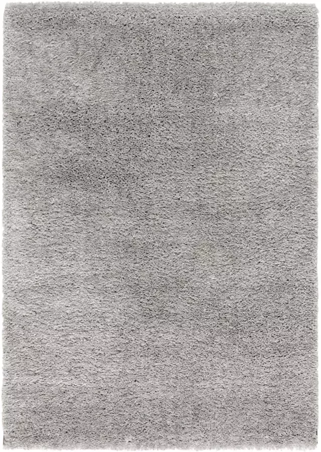 Salery Home Vloerkleed moderne shaggy tapijt shaggy hoogpolig grijs 80X150 - Foto 9