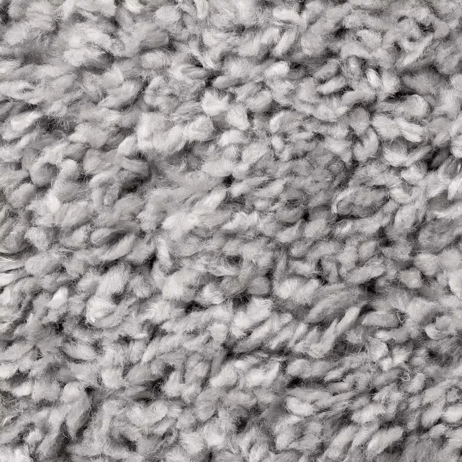 Salery Home Vloerkleed moderne shaggy tapijt shaggy hoogpolig grijs 80X150 - Foto 4