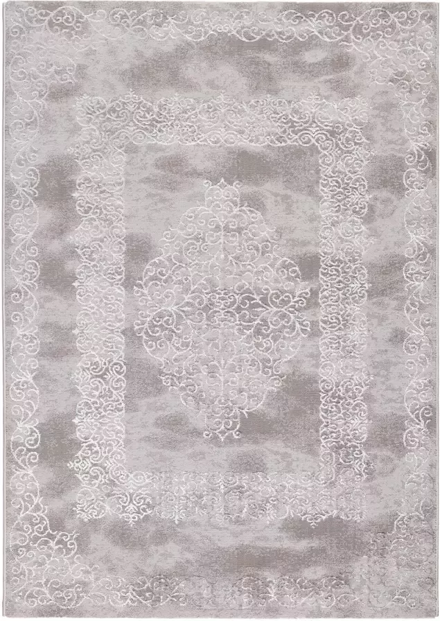Salery Home Vloerkleed- modern laagpolig vloerkleed tapijtenloods Lara donkergrijs geodriehoek patroon 160x230 cm - Foto 11