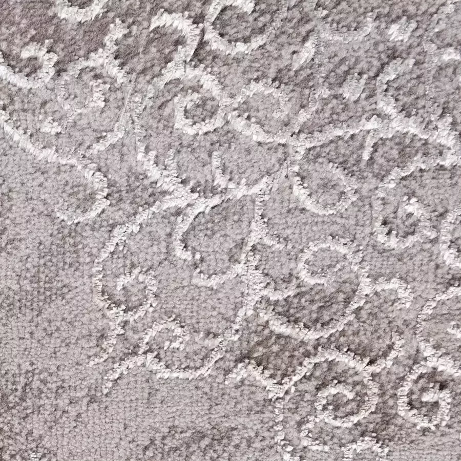 Salery Home Vloerkleed- modern laagpolig vloerkleed tapijtenloods Lara donkergrijs geodriehoek patroon 160x230 cm - Foto 5