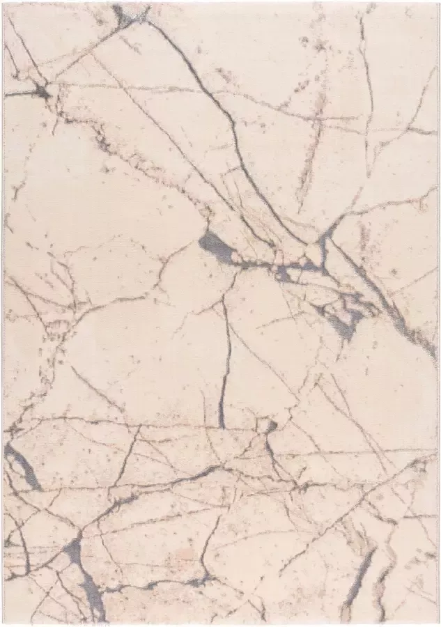 Salery Home Vloerkleed- modern laagpolig vloerkleed tapijtenloods Lara grijs geodriehoek patroon 120x170 cm - Foto 15