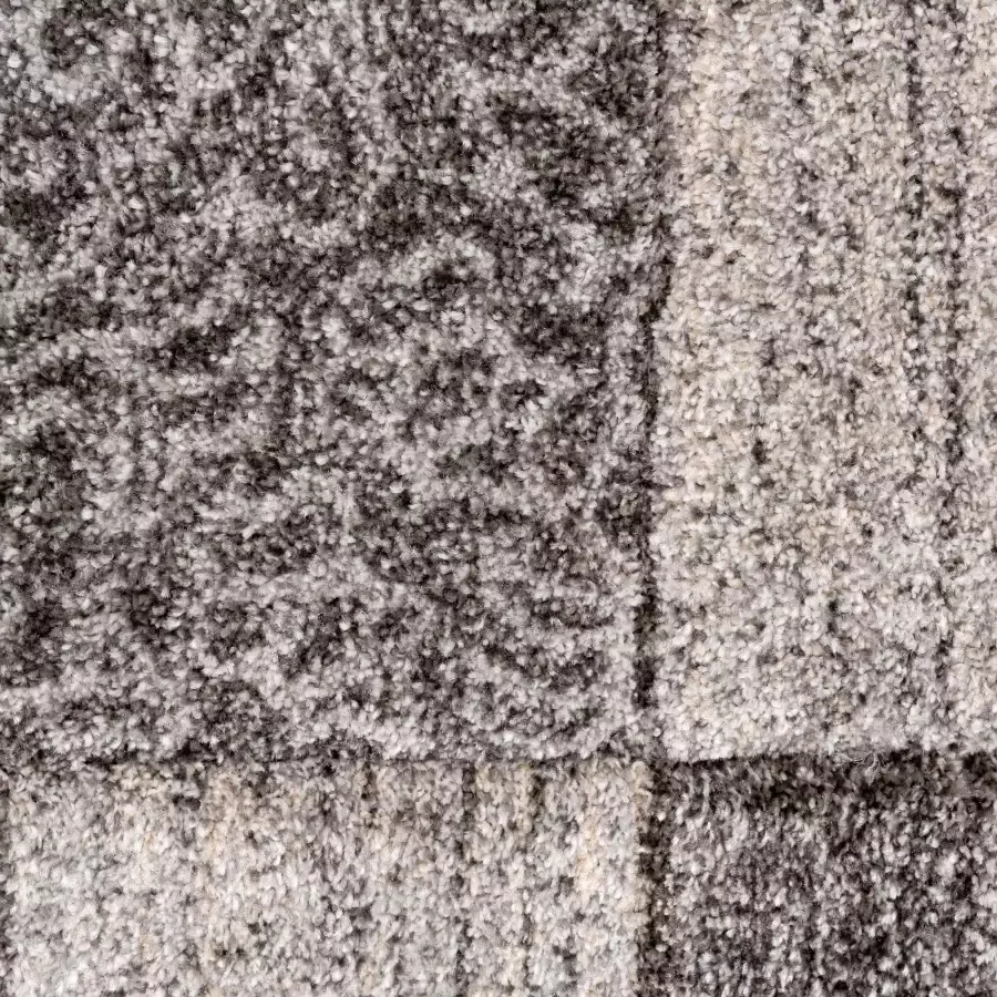 Sehrazat Vloerkleed Trend 7425 Korte pool reliëfstructuur woonkamer - Foto 4