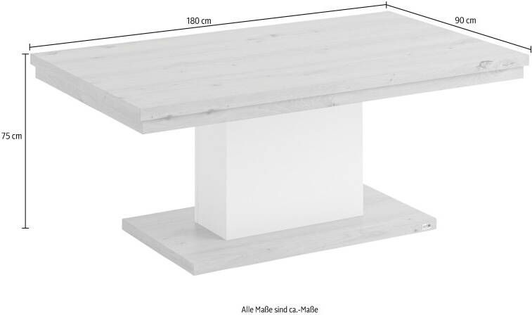Set one by Musterring Salontafel Lancaster Naar keuze in 2 kleuren afm. (BxHxD in cm) 110 x 45 x 65 cm