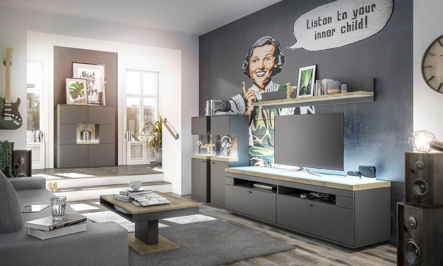 Set one by Musterring Salontafel Lancaster Naar keuze in 2 kleuren afm. (BxHxD in cm) 110 x 45 x 65 cm