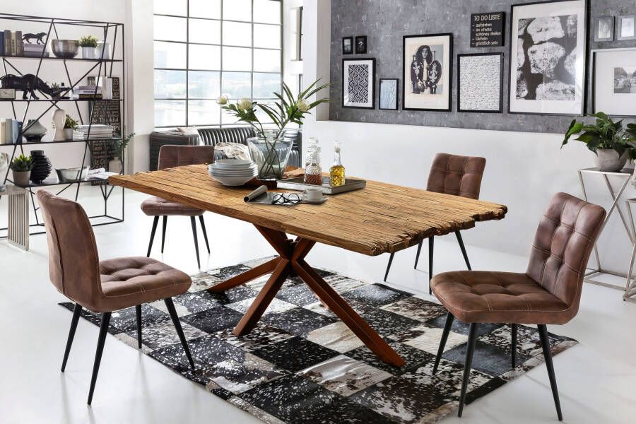 Artistiq Living Artistiq Eettafel Talor Teakhout 220 x 100cm Bruin - Foto 1
