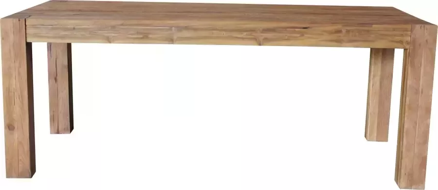 SIT Eettafel Banda van gerecycled teakhout shabby chic vintage - Foto 4