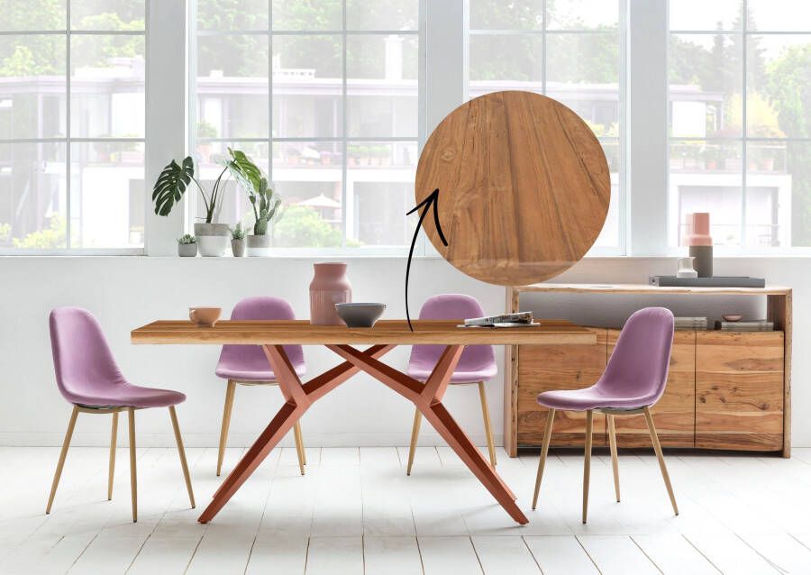 SIT Eettafel met rustiek oppervlak - Foto 1