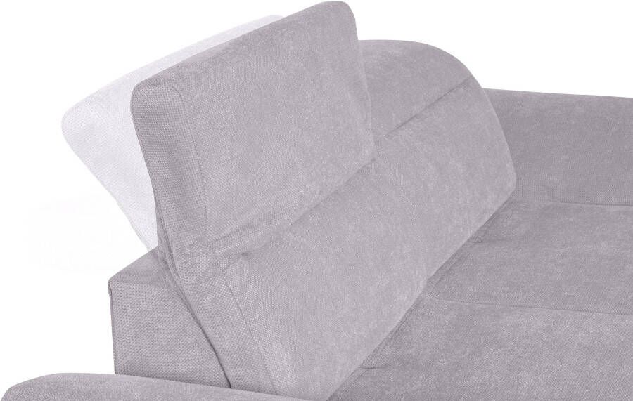 Sit&more 2 5-zitsbank Percy 15 cm poothoogte zitdiepteverstelling naar keuze verstelbare hoofdsteun - Foto 5