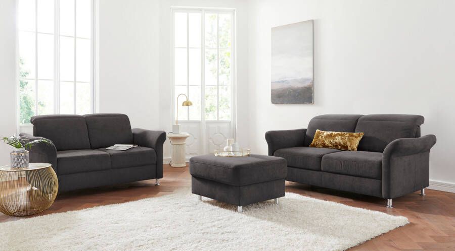 Sit&more 2-zitsbank DARWIN met binnenvering naar keuze met verstelbare hoofdsteun - Foto 7