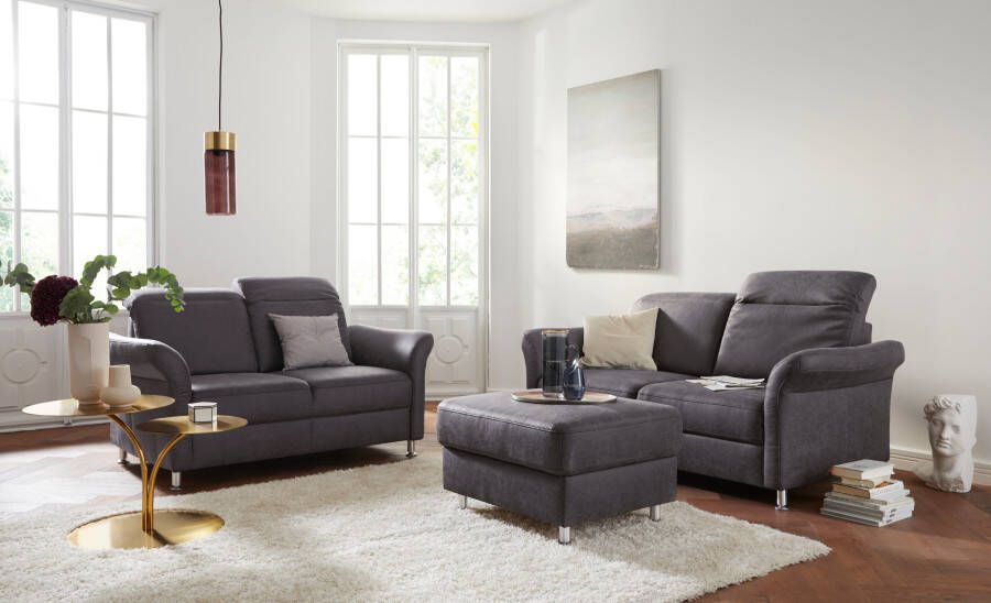 Sit&more 2-zitsbank DARWIN met binnenvering naar keuze met verstelbare hoofdsteun - Foto 9