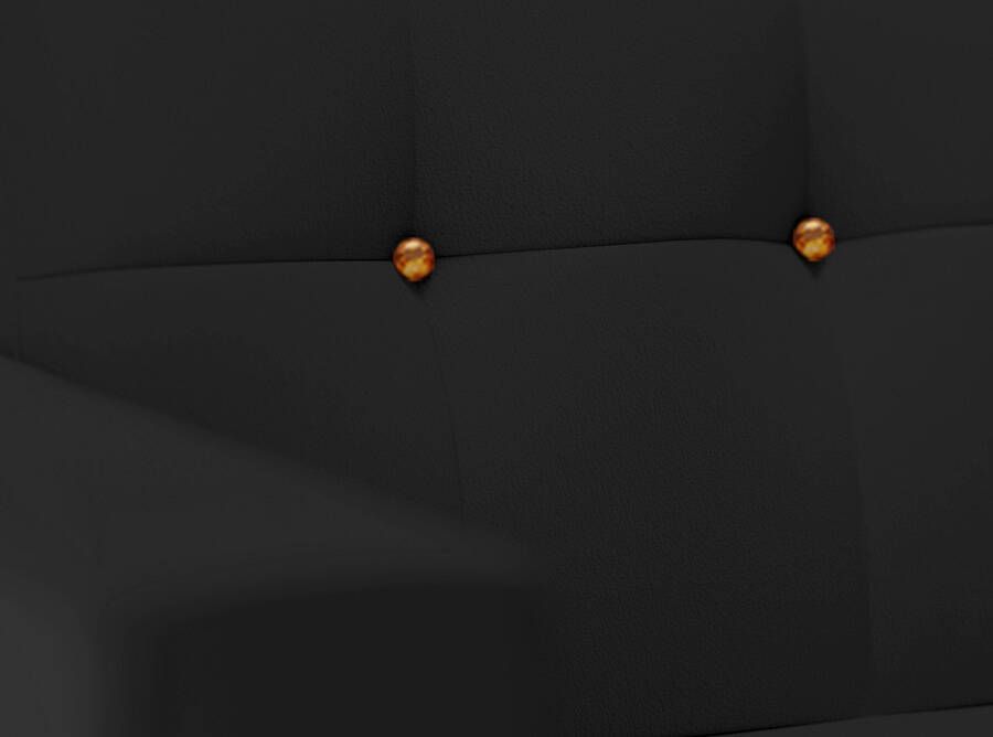 Sit&more 2-zitsbank Orient 5 V Rugkussen met strassteentjes goudkleurige applicaties - Foto 2