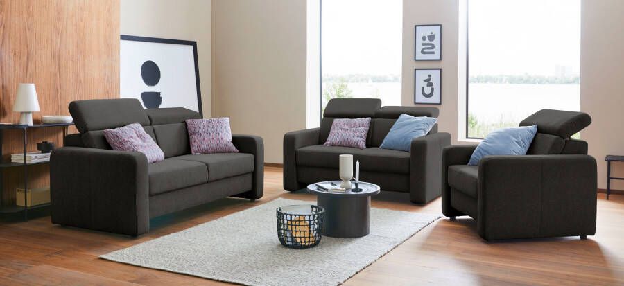 Sit&more Fauteuil Bologna met binnenvering met verstelbare hoofdsteun - Foto 11