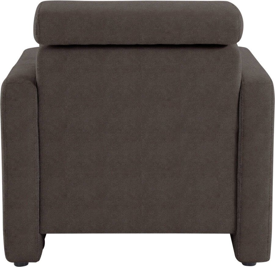 Sit&more Fauteuil Bologna met binnenvering met verstelbare hoofdsteun - Foto 3