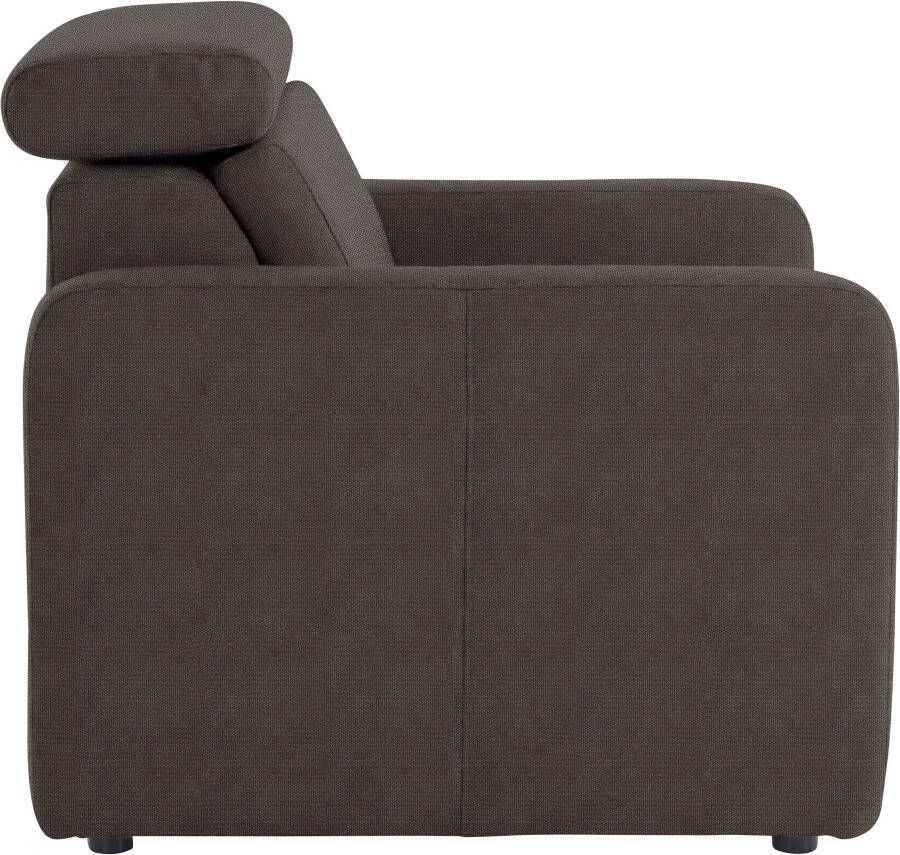 Sit&more Fauteuil Bologna met binnenvering met verstelbare hoofdsteun - Foto 4