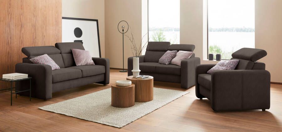 Sit&more Fauteuil Bologna met binnenvering met verstelbare hoofdsteun - Foto 11