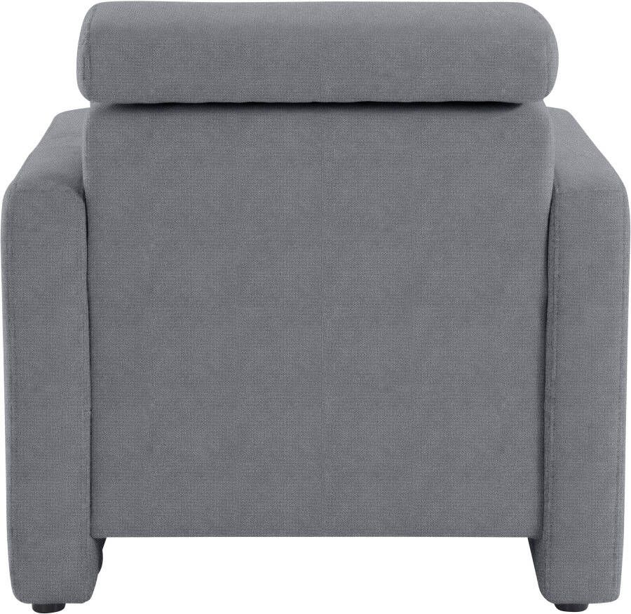 Sit&more Fauteuil Bologna met binnenvering met verstelbare hoofdsteun - Foto 3