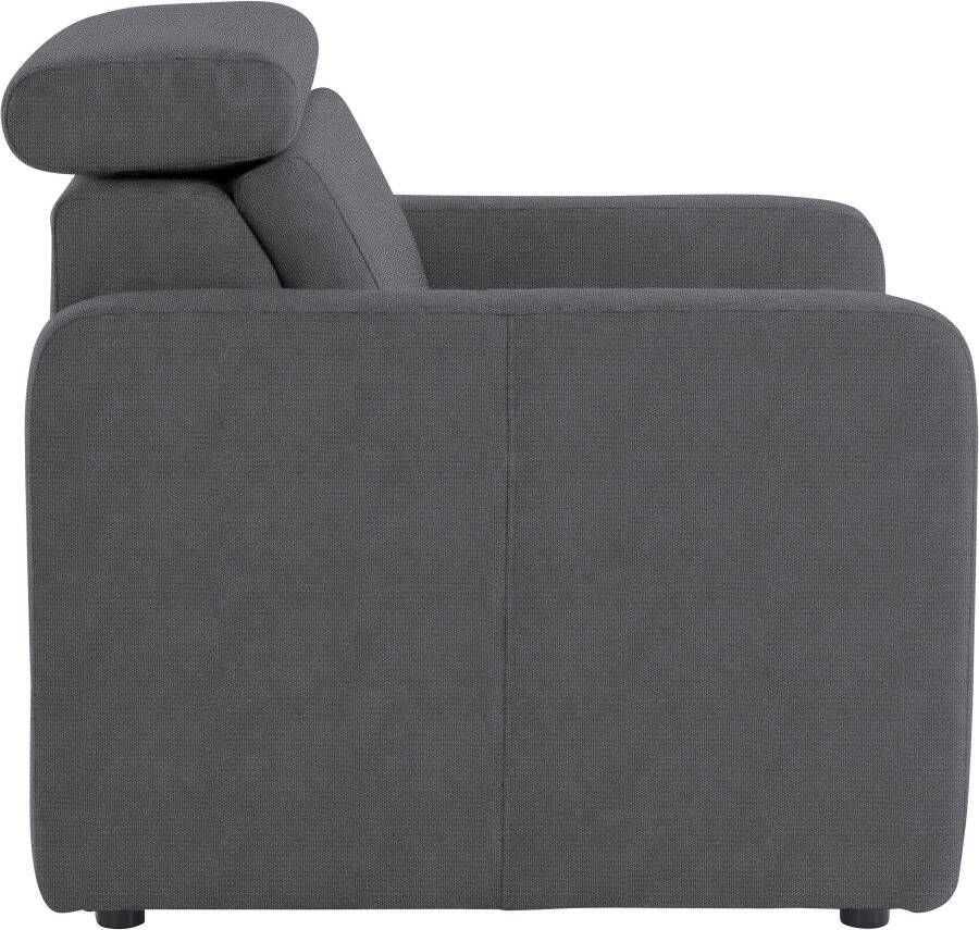 Sit&more Fauteuil Bologna met binnenvering met verstelbare hoofdsteun - Foto 4