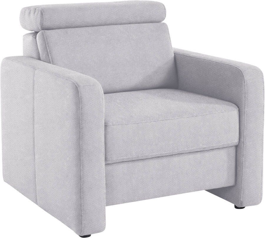 Sit&more Fauteuil Bologna met binnenvering met verstelbare hoofdsteun - Foto 5