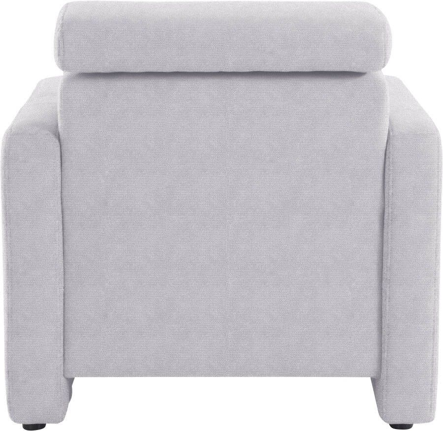 Sit&more Fauteuil Bologna met binnenvering met verstelbare hoofdsteun - Foto 3