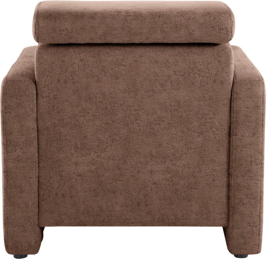 Sit&more Fauteuil Bologna met binnenvering met verstelbare hoofdsteun - Foto 3