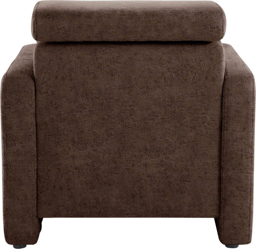 Sit&more Fauteuil Bologna met binnenvering met verstelbare hoofdsteun - Foto 3