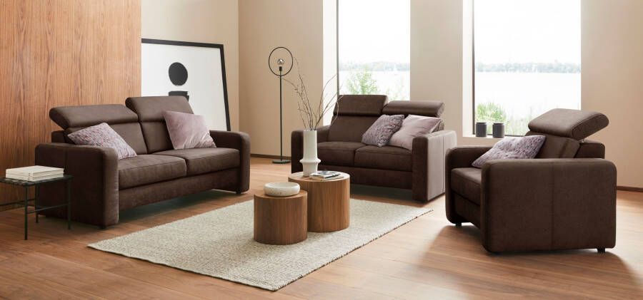 Sit&more Fauteuil Bologna met binnenvering met verstelbare hoofdsteun - Foto 10