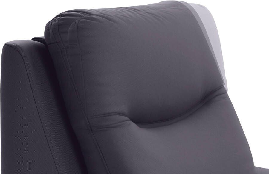 Sit&more Fauteuil Boccaccio met binnenvering en verstelbare hoofdsteun - Foto 4