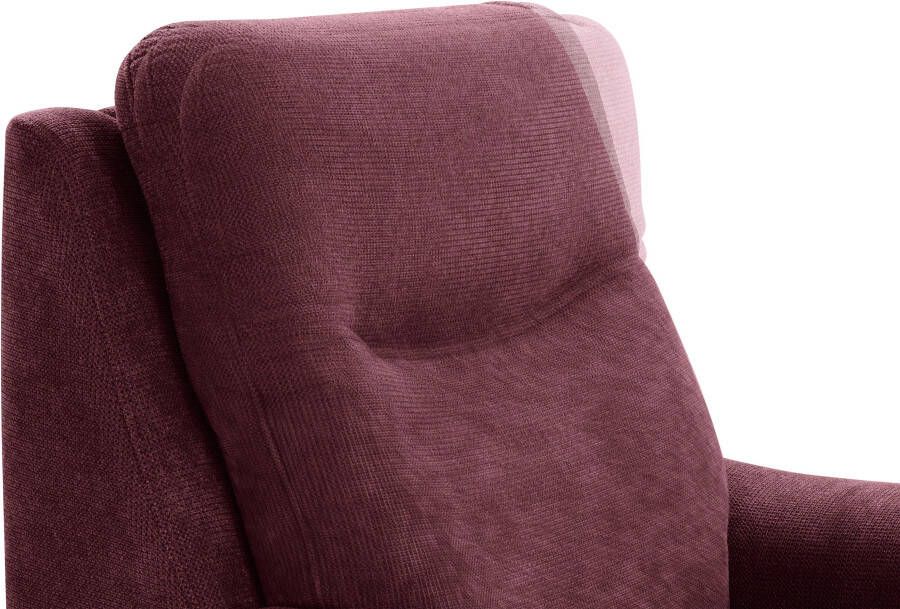 Sit&more Fauteuil Boccaccio met binnenvering en verstelbare hoofdsteun - Foto 4