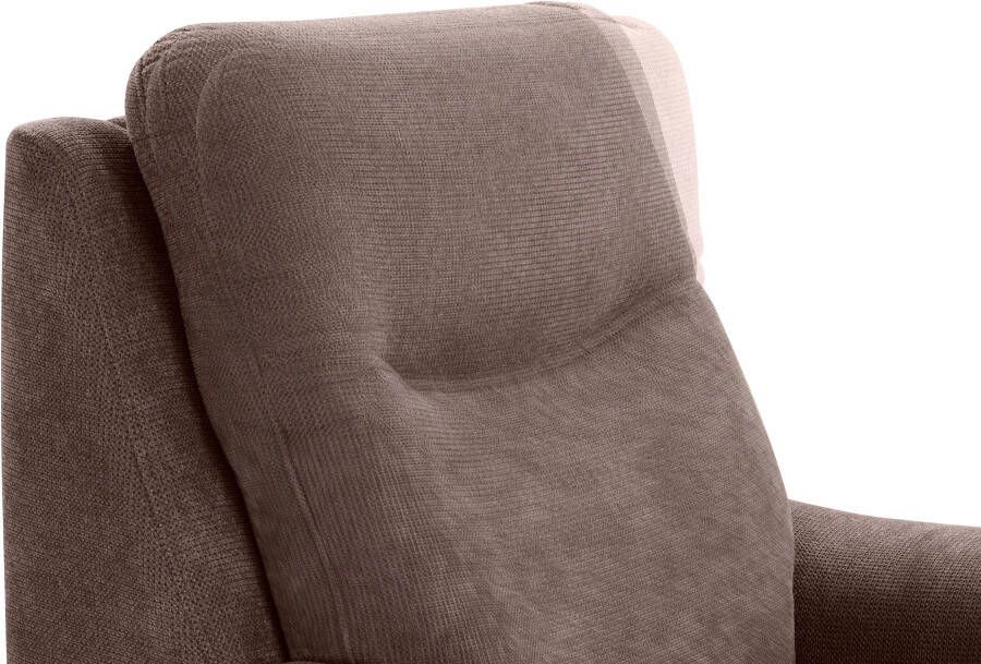 Sit&more Fauteuil Boccaccio met binnenvering en verstelbare hoofdsteun - Foto 4