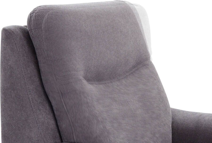 Sit&more Fauteuil Boccaccio met binnenvering en verstelbare hoofdsteun - Foto 6