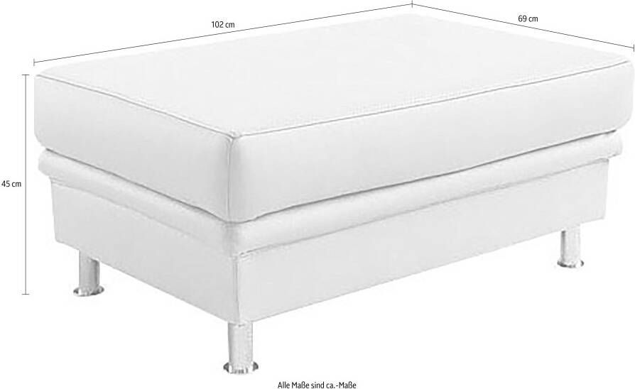 Sit&more Hocker Mailand B: 102 cm naar wens te combineren - Foto 3