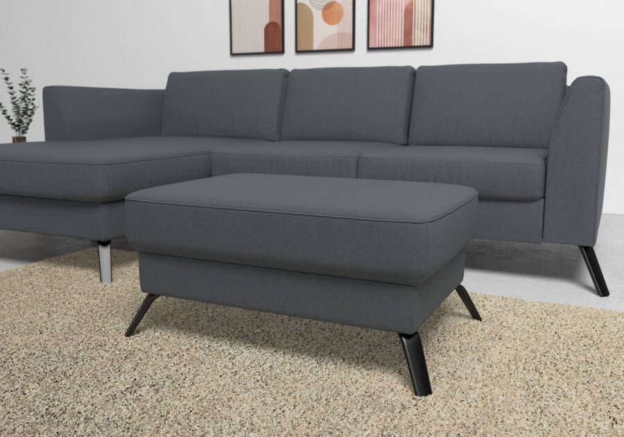 Sit&more Hoekbank Olsen L-vorm inclusief zitdiepteverstelling naar keuze met slaapfunctie 15 cm hoog - Foto 4