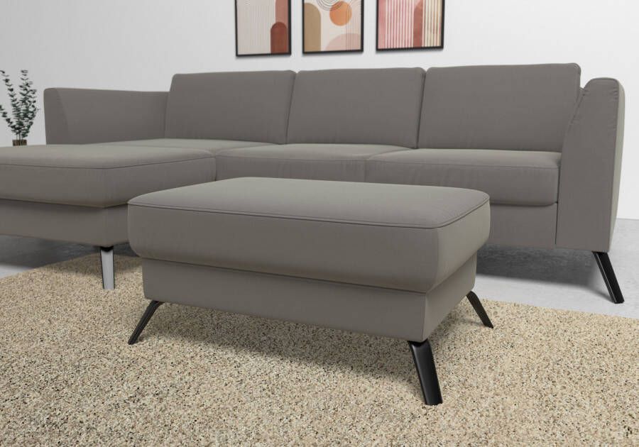Sit&more Hoekbank Olsen L-vorm inclusief zitdiepteverstelling naar keuze met slaapfunctie 15 cm hoog - Foto 4