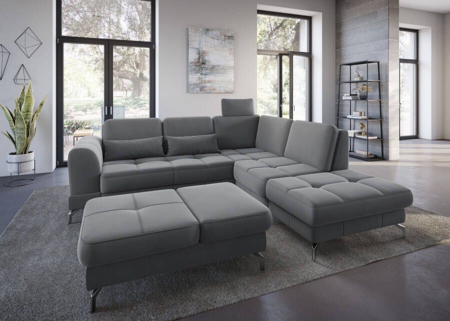 Sit&more Hocker Bendigo met inklapfunctie bodemvrijheid 12 cm naar keuze in 2 pootkleuren - Foto 4