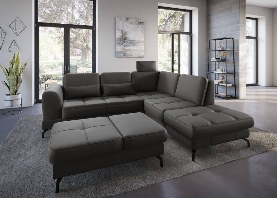 Sit&more Hocker Bendigo met inklapfunctie bodemvrijheid 12 cm naar keuze in 2 pootkleuren - Foto 4