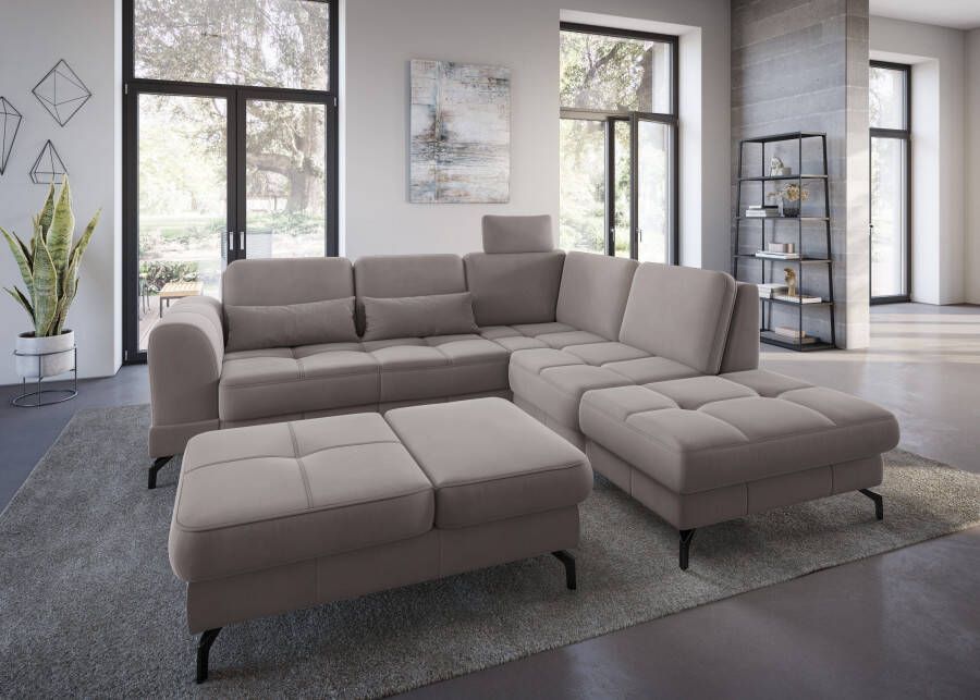 Sit&more Hocker Bendigo met inklapfunctie bodemvrijheid 12 cm naar keuze in 2 pootkleuren - Foto 5