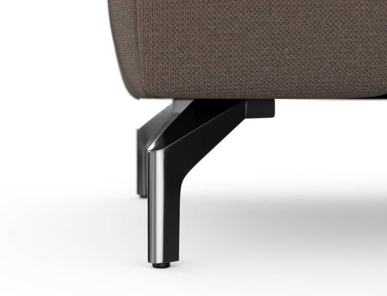 Sit&more Hocker Blauw met zilverkleurige poten - Foto 9