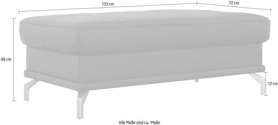 Sit&more Hocker Cabrio B: 113 cm individueel te combineren vering - Foto 6