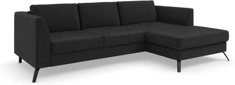 Sit&more Hoekbank Olsen L-vorm inclusief zitdiepteverstelling naar keuze met slaapfunctie 15 cm hoog - Foto 12