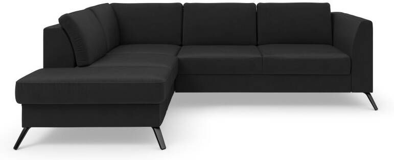 Sit&more Hoekbank Olsen L-vorm inclusief zitdiepteverstelling naar keuze met slaapfunctie 15 cm hoog - Foto 5