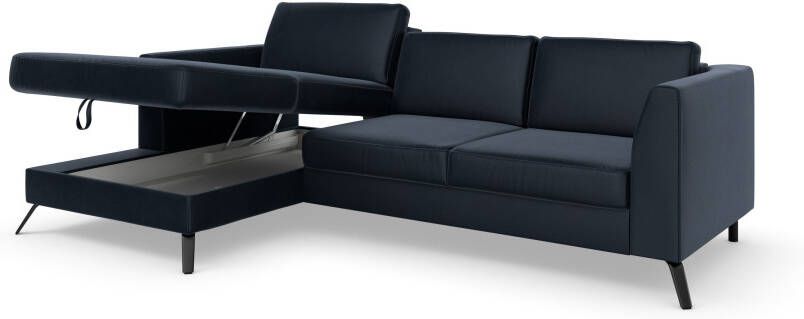Sit&more Hoekbank Olsen L-vorm inclusief zitdiepteverstelling naar keuze met slaapfunctie 15 cm hoog - Foto 9