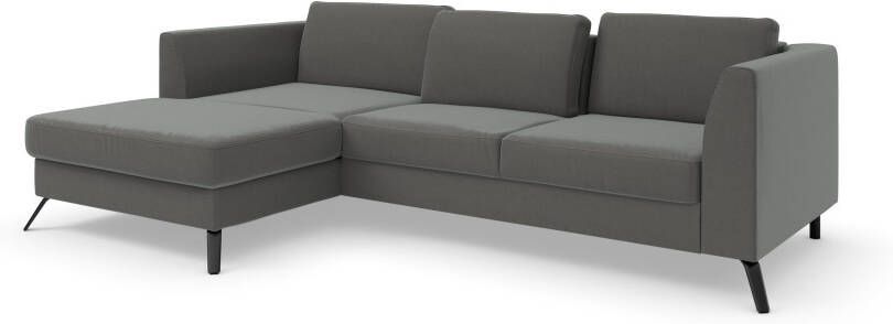Sit&more Hoekbank Olsen L-vorm inclusief zitdiepteverstelling naar keuze met slaapfunctie 15 cm hoog - Foto 12