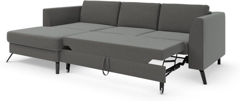Sit&more Hoekbank Olsen L-vorm inclusief zitdiepteverstelling naar keuze met slaapfunctie 15 cm hoog - Foto 9