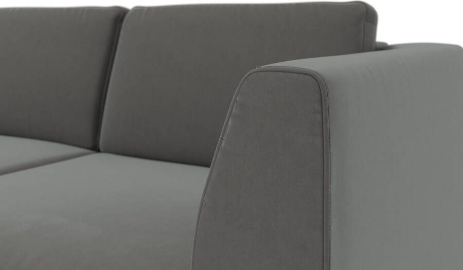 Sit&more Hoekbank Olsen L-vorm inclusief zitdiepteverstelling naar keuze met slaapfunctie 15 cm hoog - Foto 5