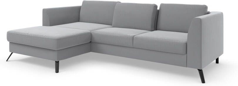 Sit&more Hoekbank Olsen L-vorm inclusief zitdiepteverstelling naar keuze met slaapfunctie 15 cm hoog - Foto 12