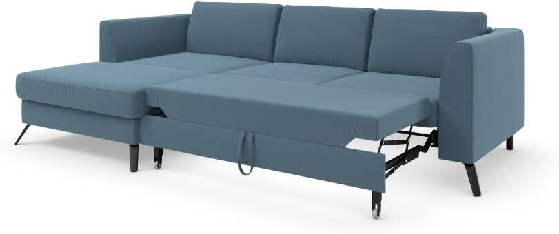 Sit&more Hoekbank Olsen L-vorm inclusief zitdiepteverstelling naar keuze met slaapfunctie 15 cm hoog - Foto 9