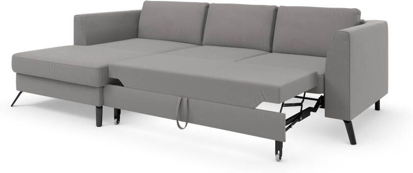 Sit&more Hoekbank Olsen L-vorm inclusief zitdiepteverstelling naar keuze met slaapfunctie 15 cm hoog - Foto 9